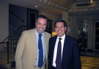 Mr. Antonio Álvarez-Ossorio with Mr. Jaime de Piniés