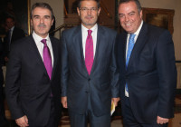 Excmo. Sr. Ministro de Justicia con los miembros de Álvarez-Ossorio Miller & Co.